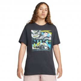 Nike T-Shirt Fantasia Grigio Uomo
