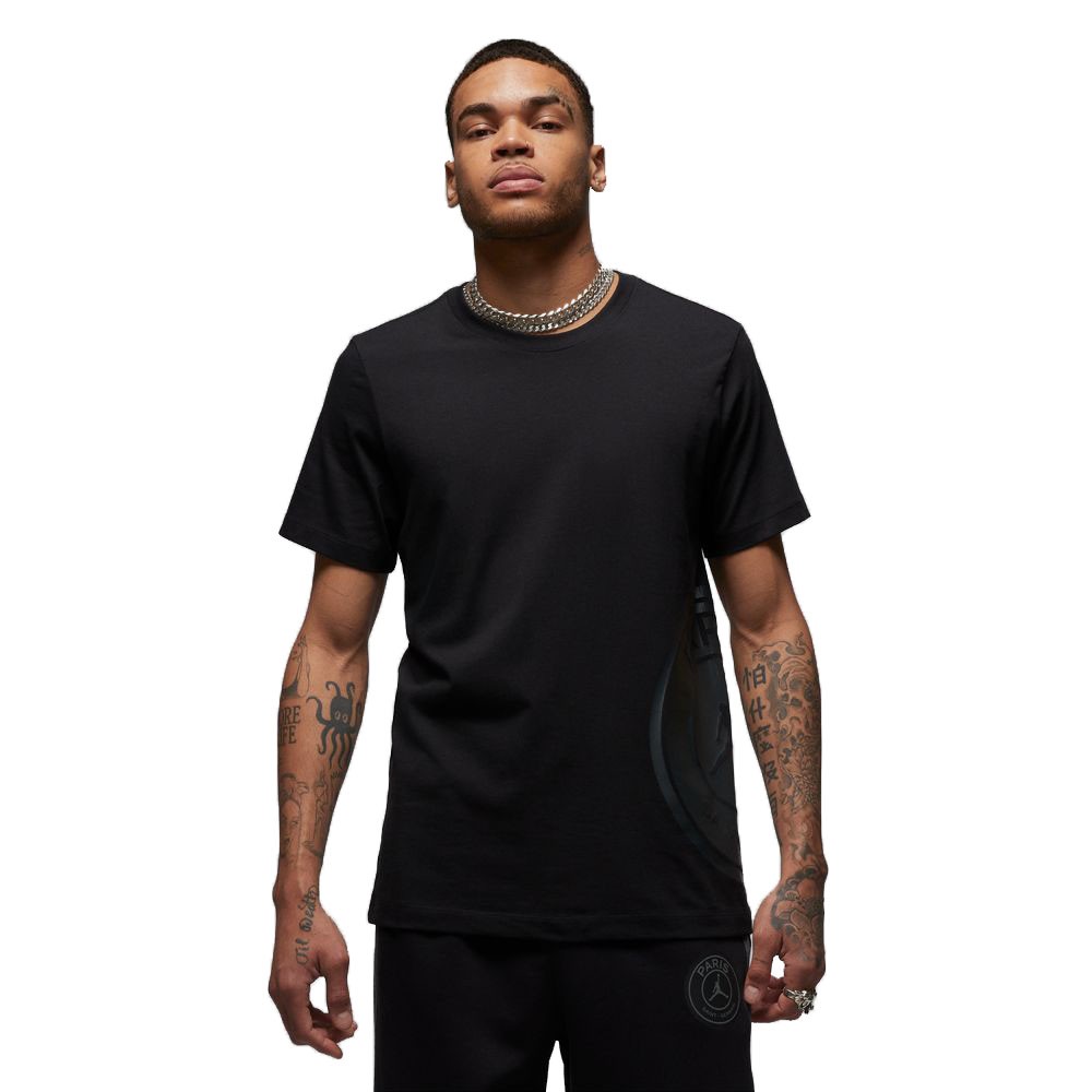 Nike T-Shirt Girocollo Psg Nero Uomo L