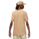 Nike T-Shirt Jordan Logo Beige Uomo