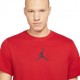 Nike T-Shirt Jordan Logo Rosso Uomo