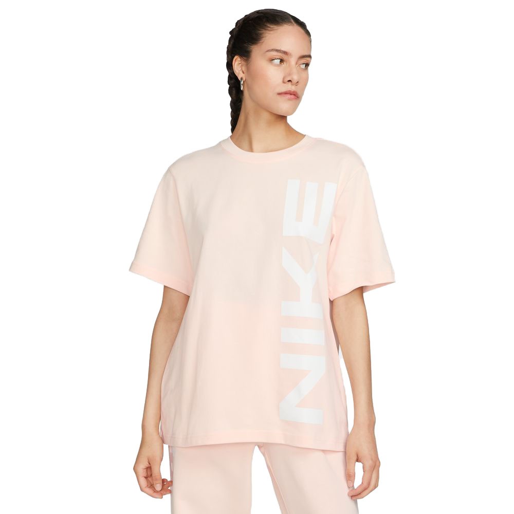 Image of Nike T-Shirt Logo Air Beige Donna M