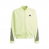 ADIDAS Completo Tuta Full Zip Senza Cappuccio Verde Bambino