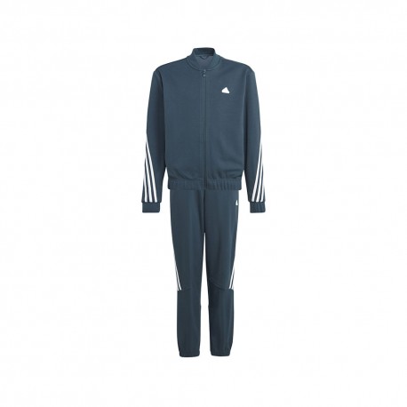 ADIDAS Completo Tuta Full Zip Senza Cappuccio Blu Bambino