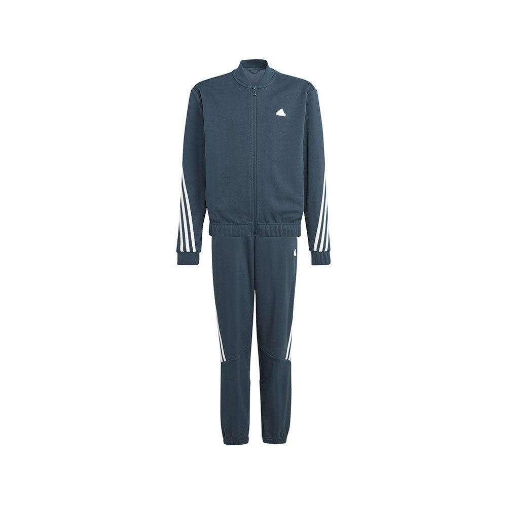 ADIDAS Completo Tuta Full Zip Senza Cappuccio Blu Bambino 15-16 A