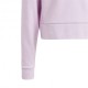 ADIDAS Completo Tuta Bambina Senza Cappuccio Tristripe Rosa Grigio Bambina