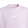 ADIDAS Completo Tuta Bambina Senza Cappuccio Tristripe Rosa Grigio Bambina