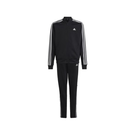 Adidas Completo Tuta Full Zip Senza Cappuccio Nero Bambina