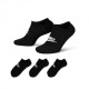 Nike Calze Tris Pack Nero Uomo