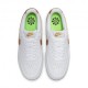 Nike Court Vision Low Nn Bianco Metaloro - Sneakers Donna