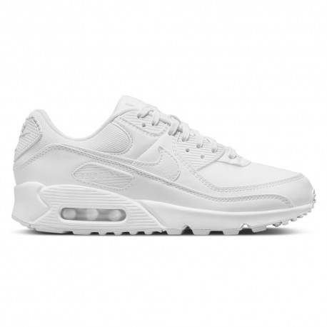 Nike Air Max 90 Bianco Bianco - Sneakers Donna