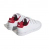 ADIDAS Advantage Velcro Ps Bianco Rosso -Scarpe Ginnastica Bambino