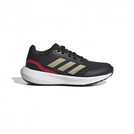 ADIDAS Runfalcon 3.0 Gs Nero Oro -Scarpe Ginnastica Bambina