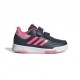 ADIDAS Tensaur Sport 2.0 Ps Nero Fucsia -Scarpe Ginnastica Bambina