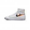 Nike Blazer Mid Nn Gs Bianco Nero -Scarpe Ginnastica Bambino