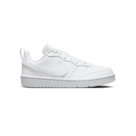 Nike Court Borough Low Recraft Gs Bianco Bianco -Scarpe Ginnastica Bambino