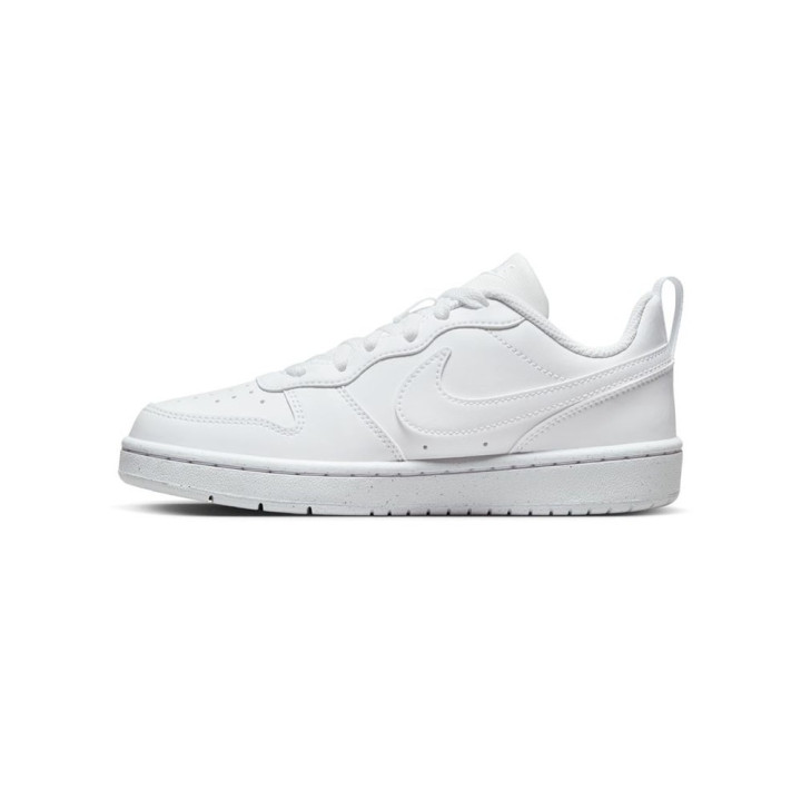 Nike Court Borough Low Recraft Gs Bianco Bianco -Scarpe Ginnastica Bambino