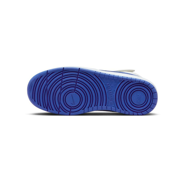 Nike Court Borough Mid 2 Gs Bianco Blu -Scarpe Ginnastica Bambino