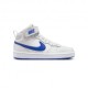 Nike Court Borough Mid 2 Gs Bianco Blu -Scarpe Ginnastica Bambino