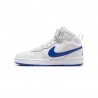 Nike Court Borough Mid 2 Gs Bianco Blu -Scarpe Ginnastica Bambino