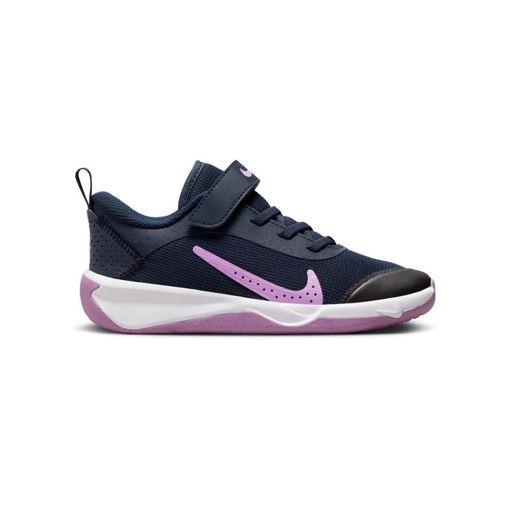 Nike Omni Multi-Court Ps Blu Lilla - Scarpe Ginnastica Bambina EUR 33 / US 1.5Y