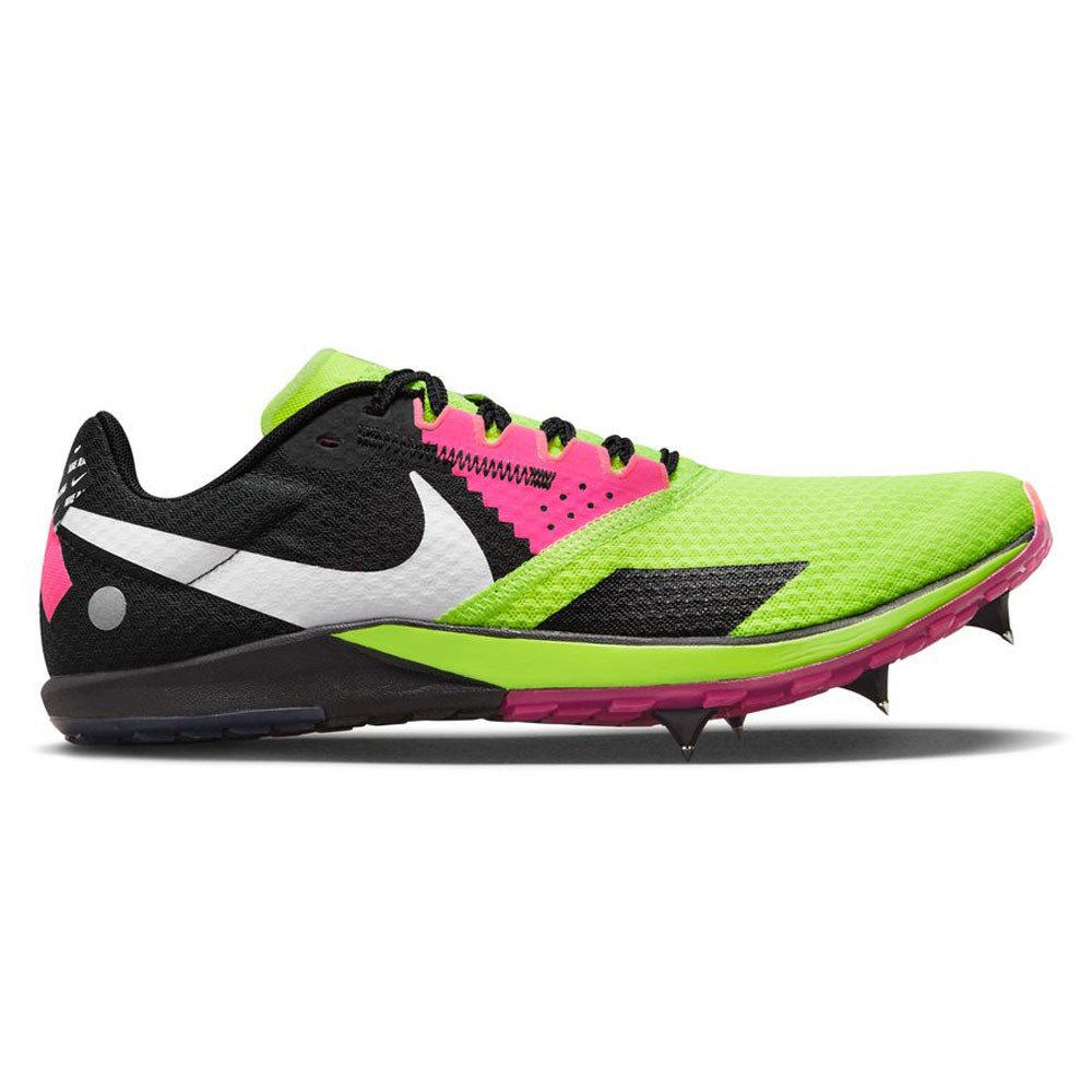 Nike Zoom Rival Xc 6 Bianco Nero Verde Rosa - Scarpe Running Uomo EUR 38,5 / US 6