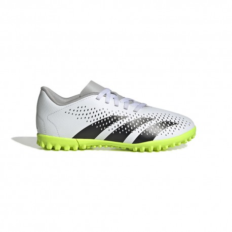 ADIDAS Predator Accuracy .4 Tf Bianco Nero - Scarpe Da Calcio Bambino