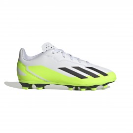 ADIDAS X Crazyfast .4 Fxg Bianco Nero - Scarpe Da Calcio Bambino