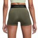 Nike Shorts Sportivi Pro Train 3In Verde Donna