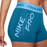 Nike Shorts Sportivi Pro Train 3In Blu Donna