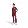 ADIDAS Tuta Sportiva Linear Con Cappuccio Bordeaux Donna