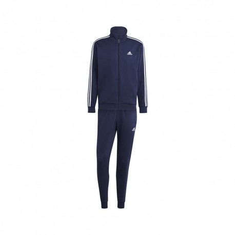 ADIDAS Tuta Sportiva Full Zip Senza Cappuccio Blu Uomo