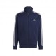 ADIDAS Tuta Sportiva Full Zip Senza Cappuccio Blu Uomo