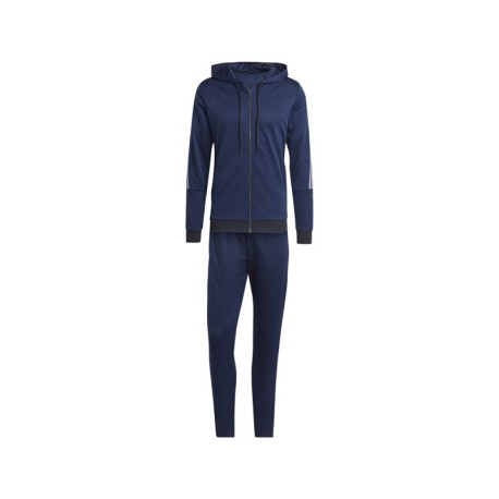 ADIDAS Tuta Sportiva Full Zip Senza Cappuccio  Blu Uomo