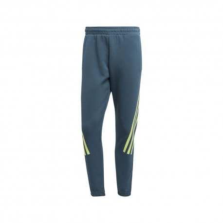 ADIDAS Pantaloni Con Polsino Future Icon Petrolio Uomo