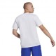ADIDAS Maglietta Palestra Essential Bianco Nero Uomo
