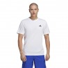 ADIDAS Maglietta Palestra Essential Bianco Nero Uomo