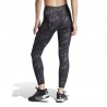 ADIDAS Leggings Sportivi Tight Camou Train Tech Fit Nero Donna