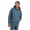 ADIDAS Felpa Palestra Full Zip Con Cappuccio Zne Petrolio Uomo