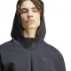 ADIDAS Felpa Palestra Full Zip Con Cappuccio Zne Nero Uomo