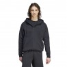 ADIDAS Felpa Palestra Full Zip Con Cappuccio Zne Nero Uomo