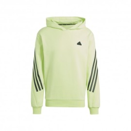 ADIDAS Felpa Palestra Con Cappuccio Future Icons Lime Uomo