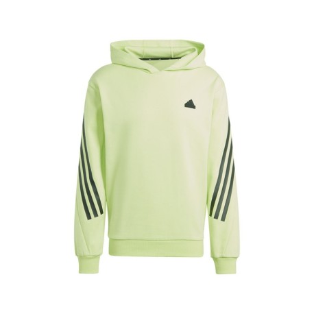 ADIDAS Felpa Palestra Con Cappuccio Future Icons Lime Uomo