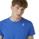 K-Way T-Shirt Edouard Blu Royal Uomo