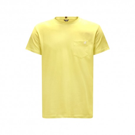 K-Way T-Shirt Sigur Giallo Uomo