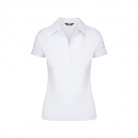 K-Way Polo Maglia Charlette Bianco Donna