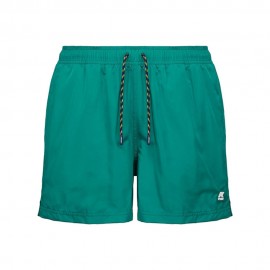 K-Way Costume Boxer Mare Verde Uomo