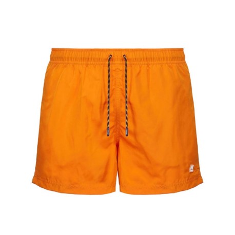 K-Way Costume Boxer Mare Arancio Uomo