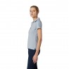 K-Way Polo Maglia Charlette Azzurro Donna