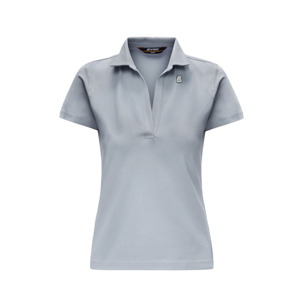 Image of K-Way Polo Maglia Charlette Azzurro Donna XL