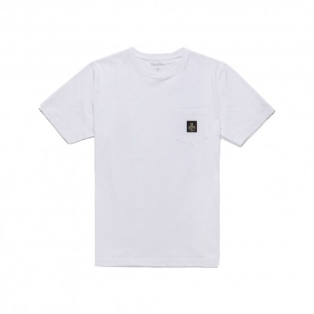 Refrigiwear T-Shirt Con Taschino Pierce Bianco Uomo